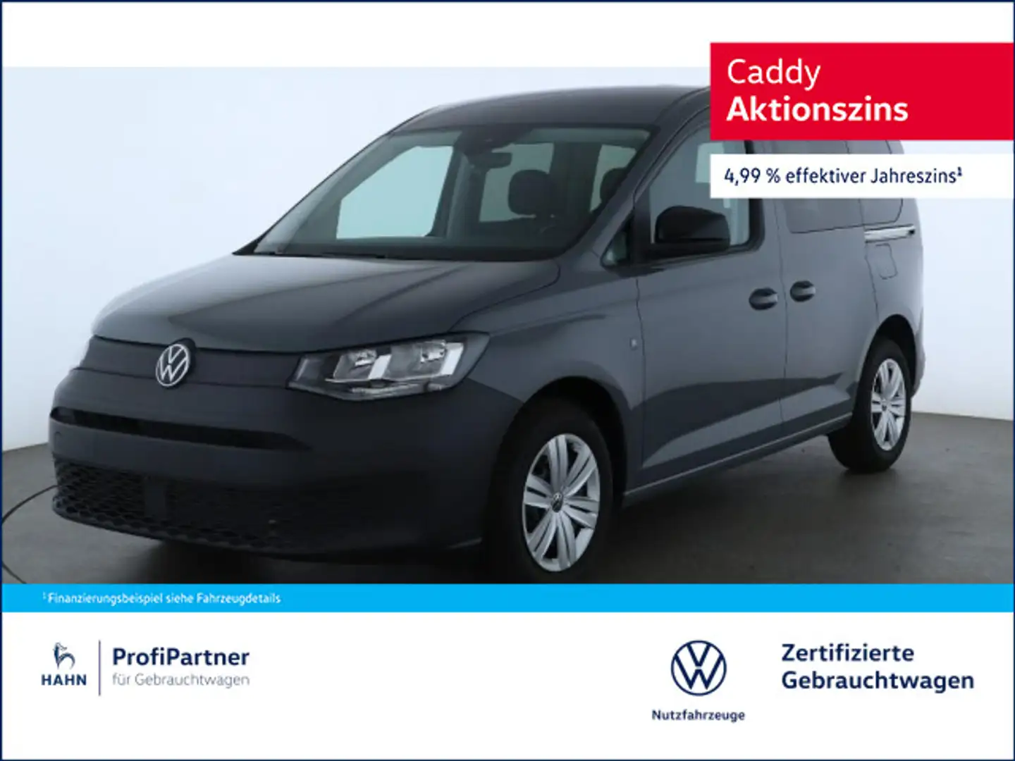 Volkswagen Caddy 5 1.5TSI 85KW PDC Kamera Lane Assist Gris - 1
