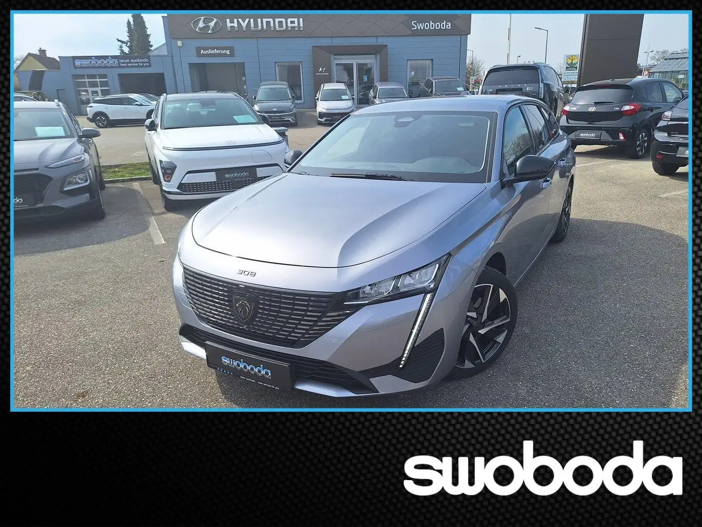 Peugeot 308 SW ALLURE Hybrid 145 e-DCS6 Grau - 1