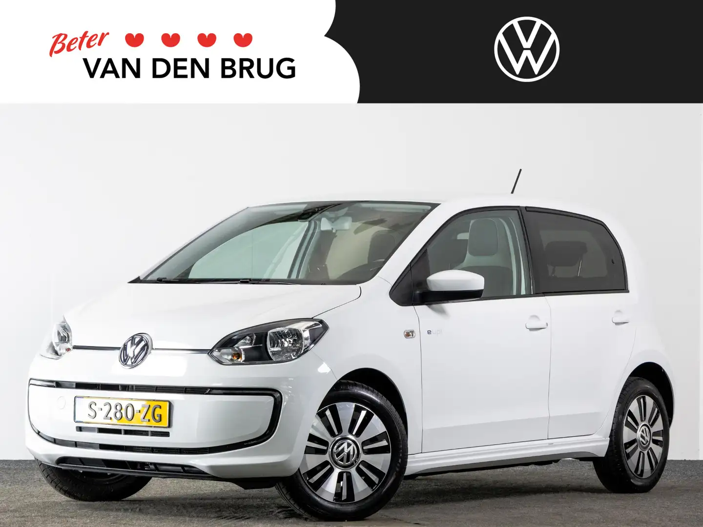 Volkswagen e-up! e-Up! 82pk | Navigatie | Stoelverwarming | Climate Biały - 1