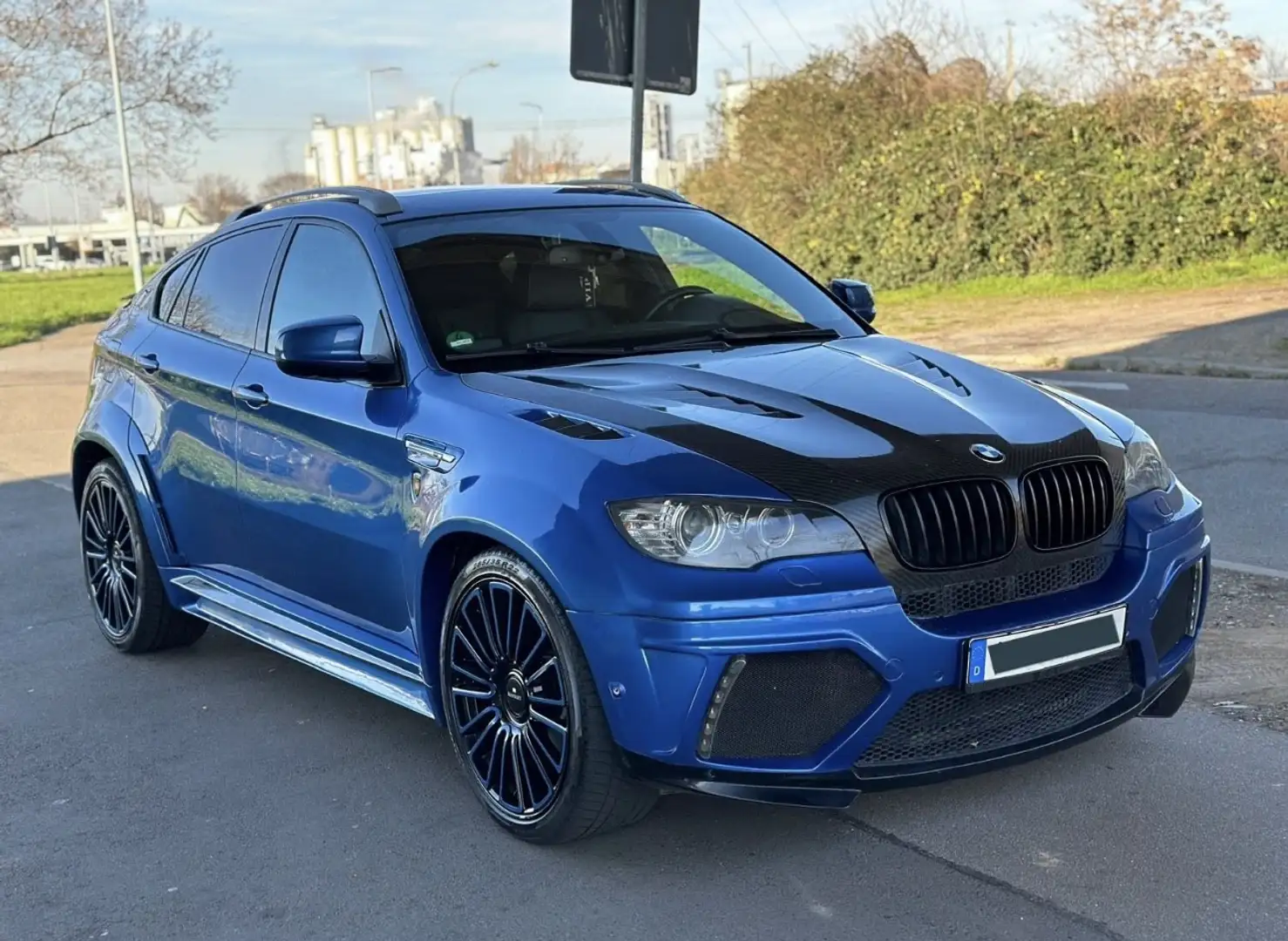 BMW X6 M Mansory Umbau 4.4 V8 Biturbo Blau - 2