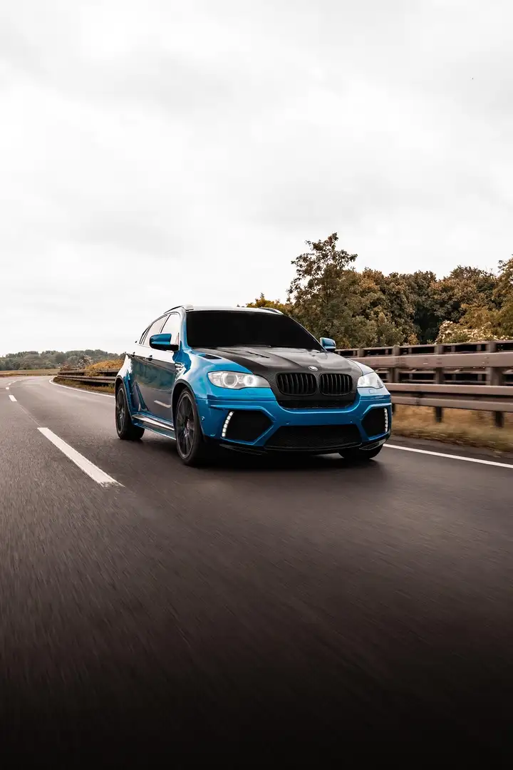 BMW X6 M Mansory Umbau 4.4 V8 Biturbo Blau - 1
