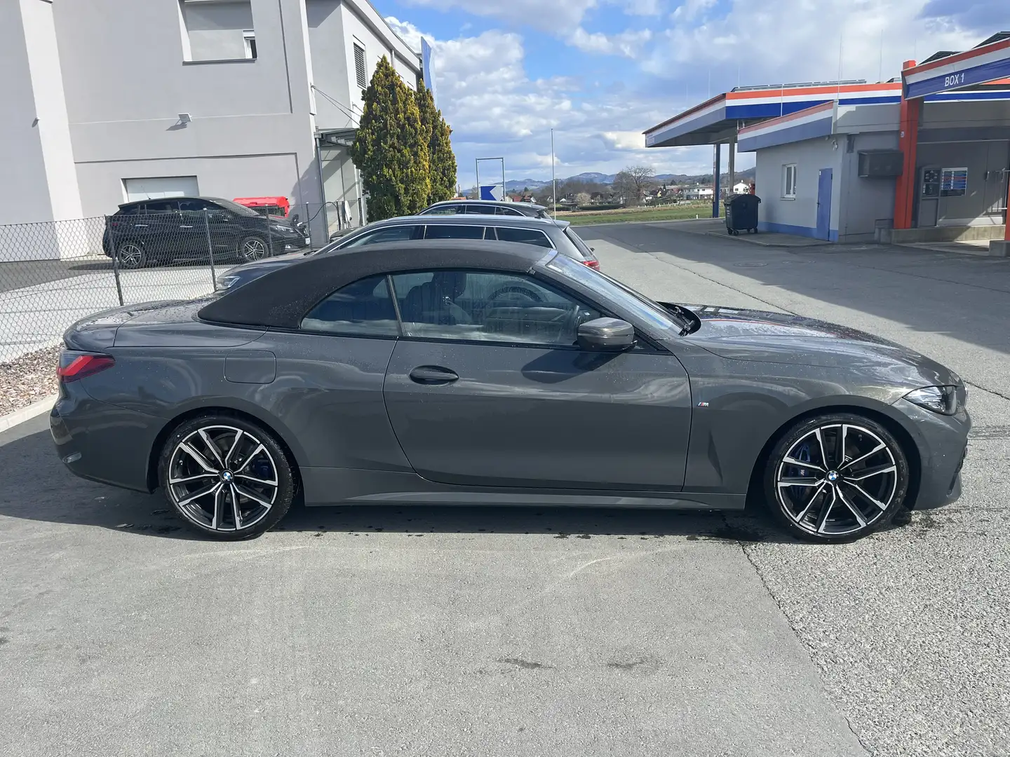 BMW 420 420d Cabrio M-Sport 48 V Aut. Grau - 1