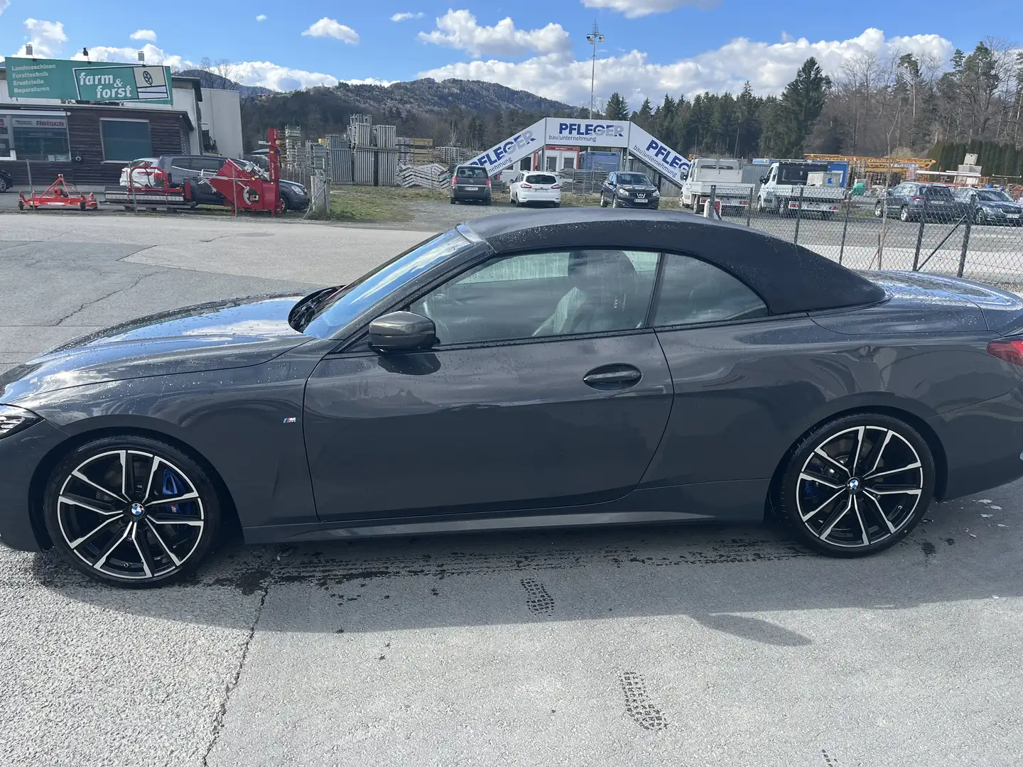 BMW 420 420d Cabrio M-Sport 48 V Aut. Grau - 2