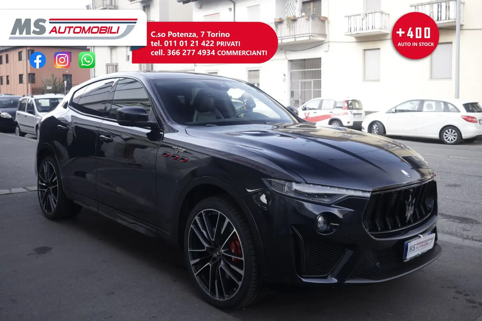 Maserati Levante Maserati Levante  V8 580 CV AWD Trofeo PROMOZIONE Nero - 1