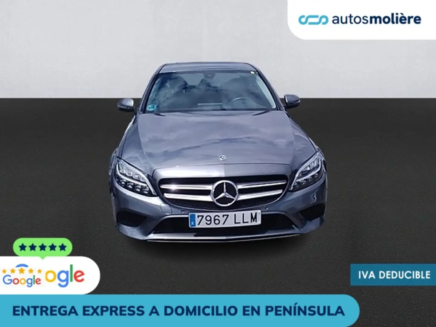 Mercedes-Benz C 200 9G-Tronic Gris - 2