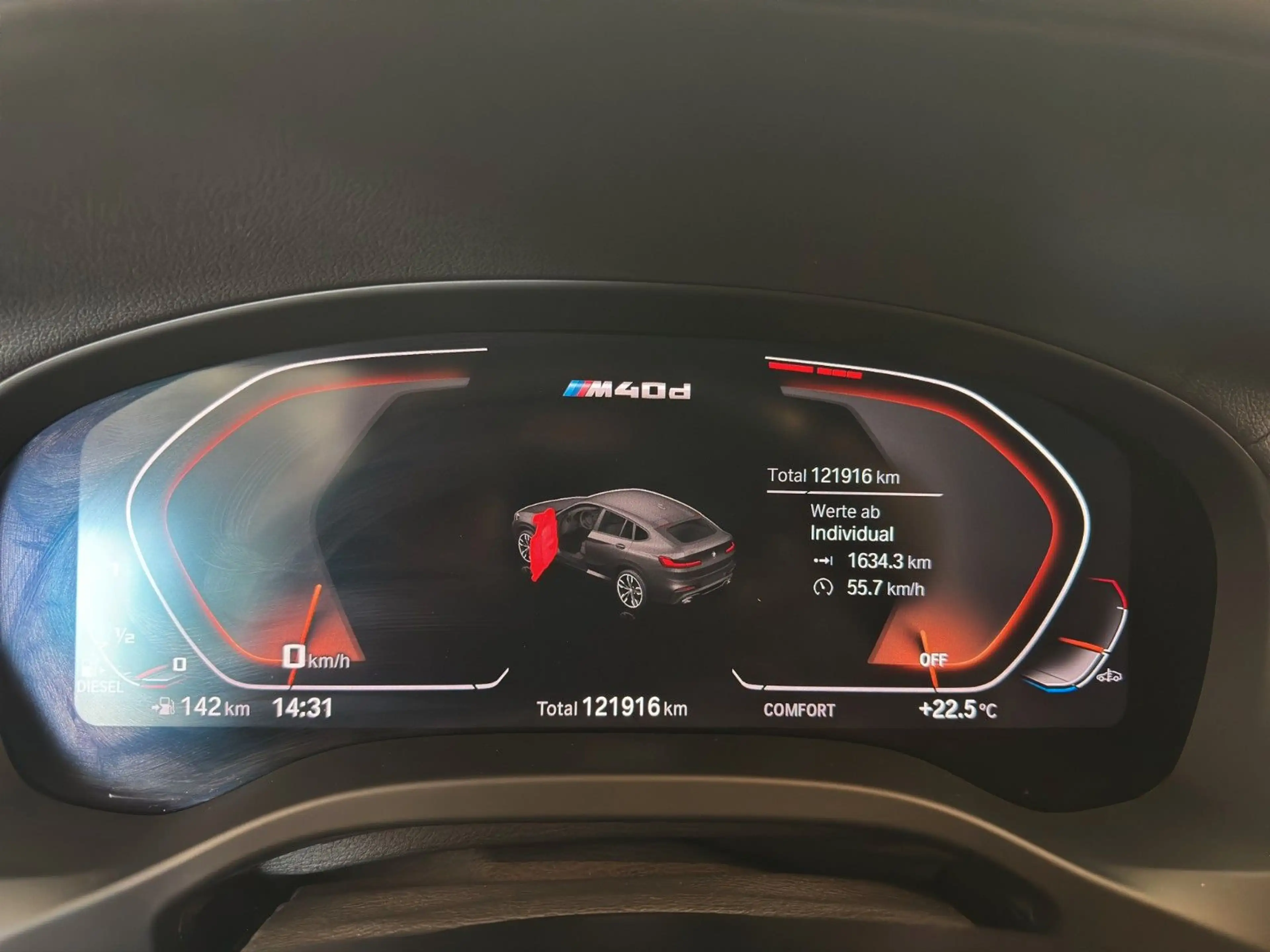 BMW X4 M40d*LED*HUD*DrivingAssistant*360grad*Leder — photo 11