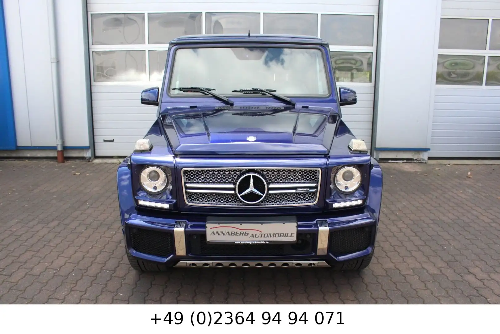 Mercedes-Benz G 65 AMG DESIGNO/UNFALLFREI/SCHECKHEFT Blu/Azzurro - 1