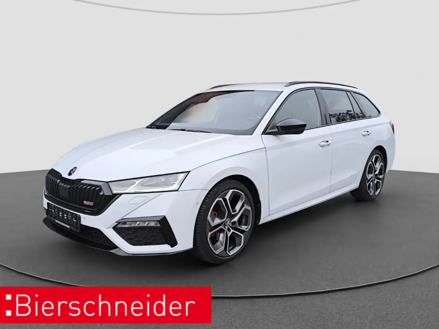 Skoda Octavia Combi 2.0 TDI DSG RS Plus AHK HEAD UP MATRIX RFK S Blanc - 1