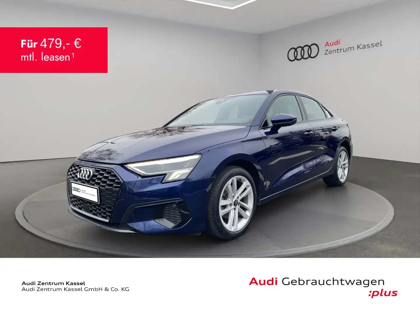 Audi A3 35 TFSI LED AHK Kamera Carplay Blau - 1