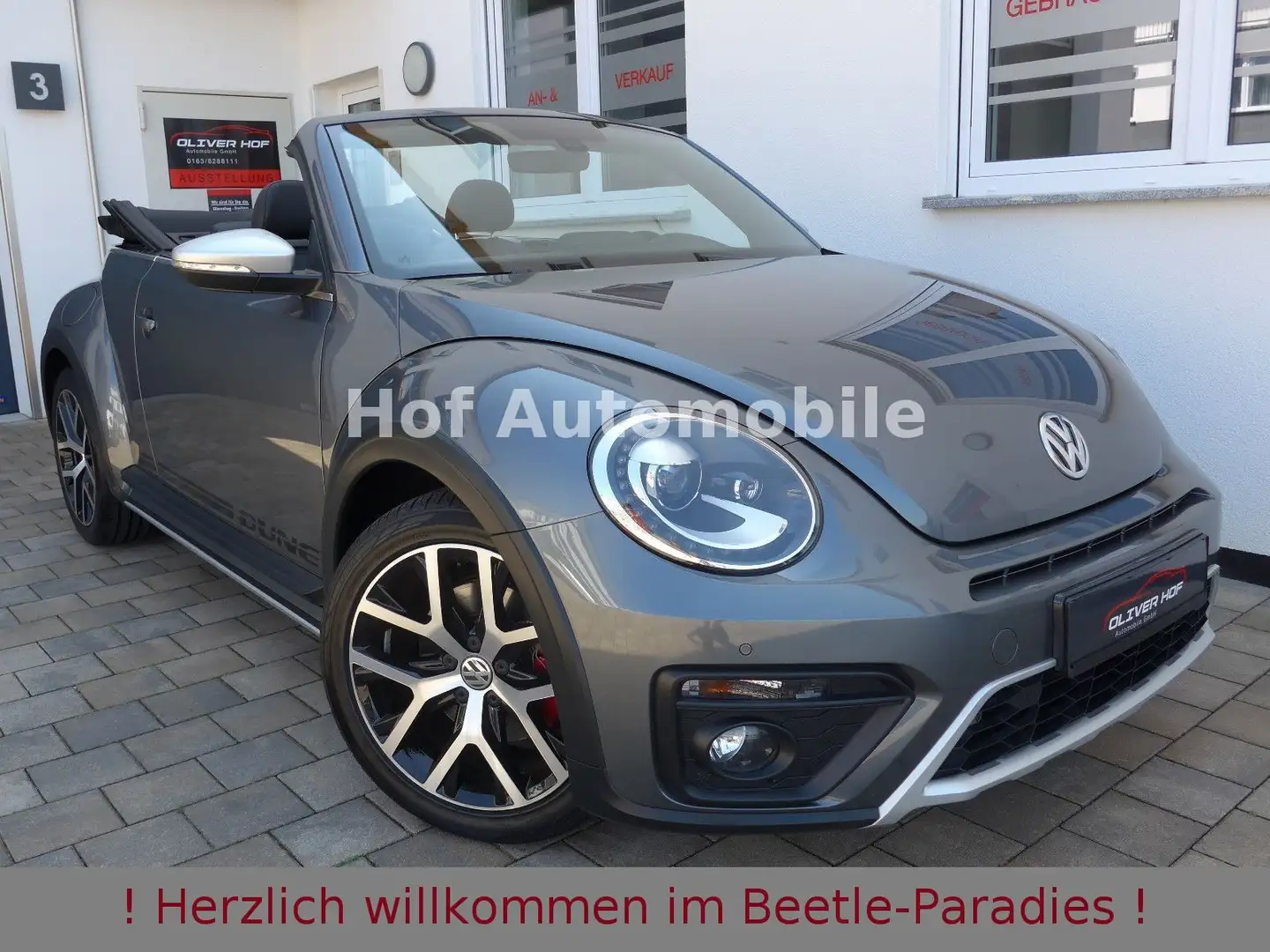 Volkswagen Beetle 2.0TSI DSG DUNE Leder Fender DAB ! VOLL ! Grau - 1