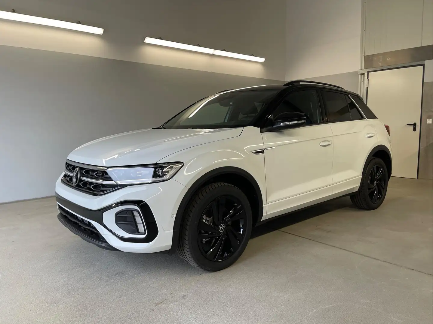 Volkswagen T-Roc R-Line 190PS 4M AHK+Black+Matrix+ACC+Navi 2.0 T... Blanco - 1