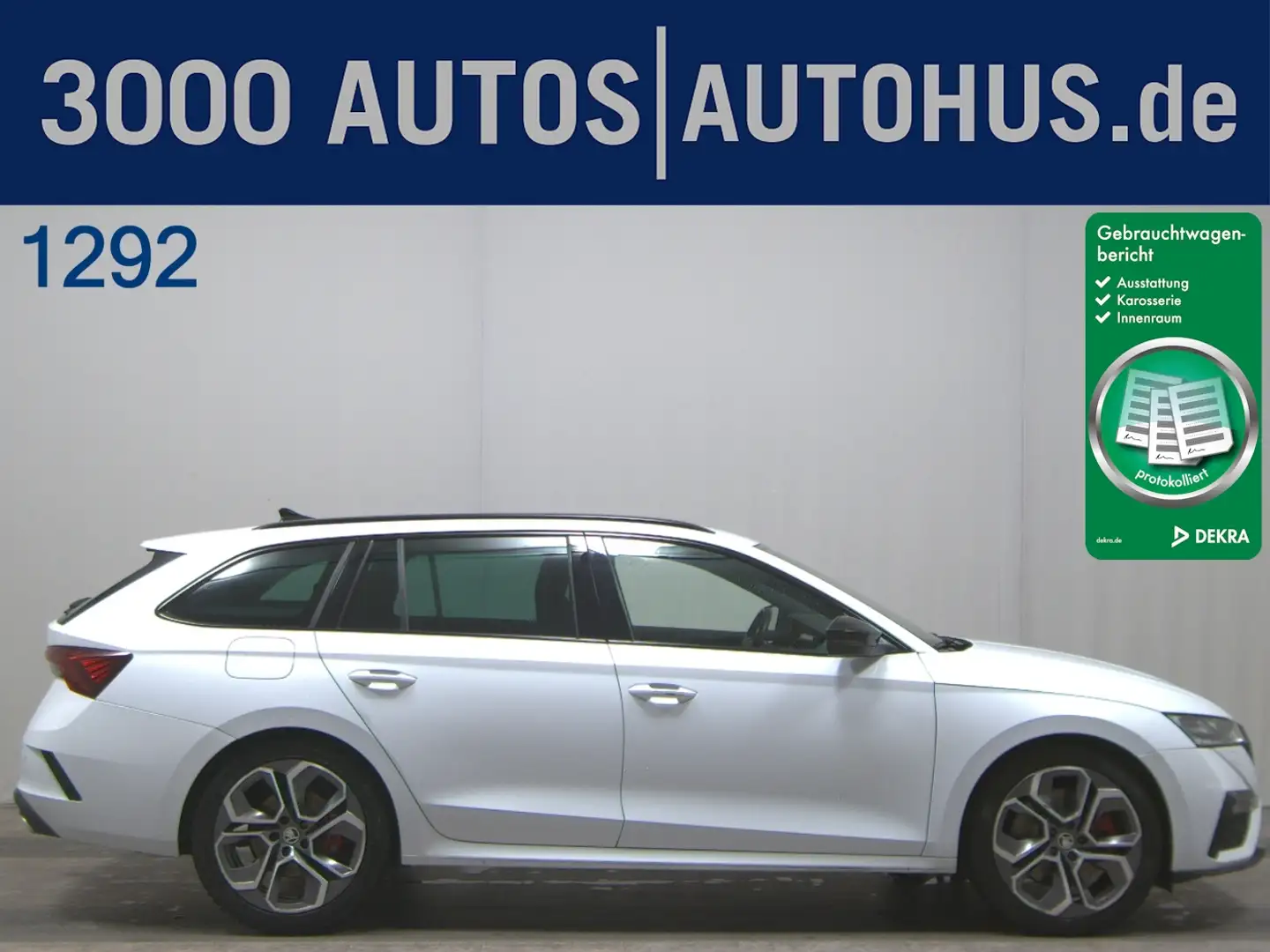 Skoda Octavia Combi 2.0 TSI RS AHK Navi LED el.Heck Fehér - 1