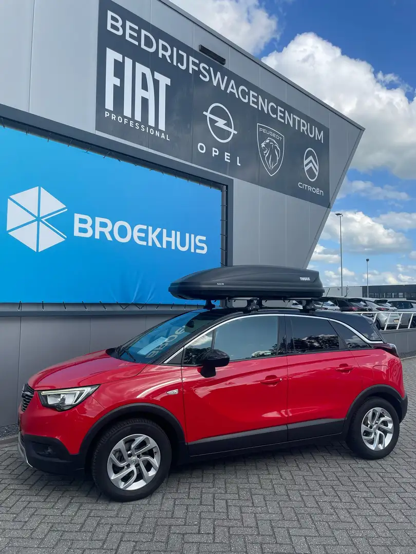 Opel Crossland X 1.2 Turbo Online Edition | AUTOMAAT | INCLUSIEF DA Rood - 2