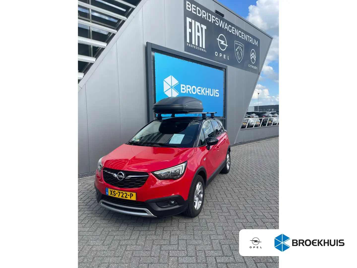 Opel Crossland X 1.2 Turbo Online Edition | AUTOMAAT | INCLUSIEF DA Rood - 1