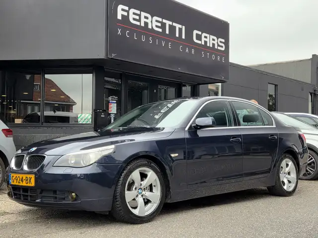 BMW 530 5-serie 530i AUT VOL-LEDER ELEKTR-SCHUIFDAK NAVI A