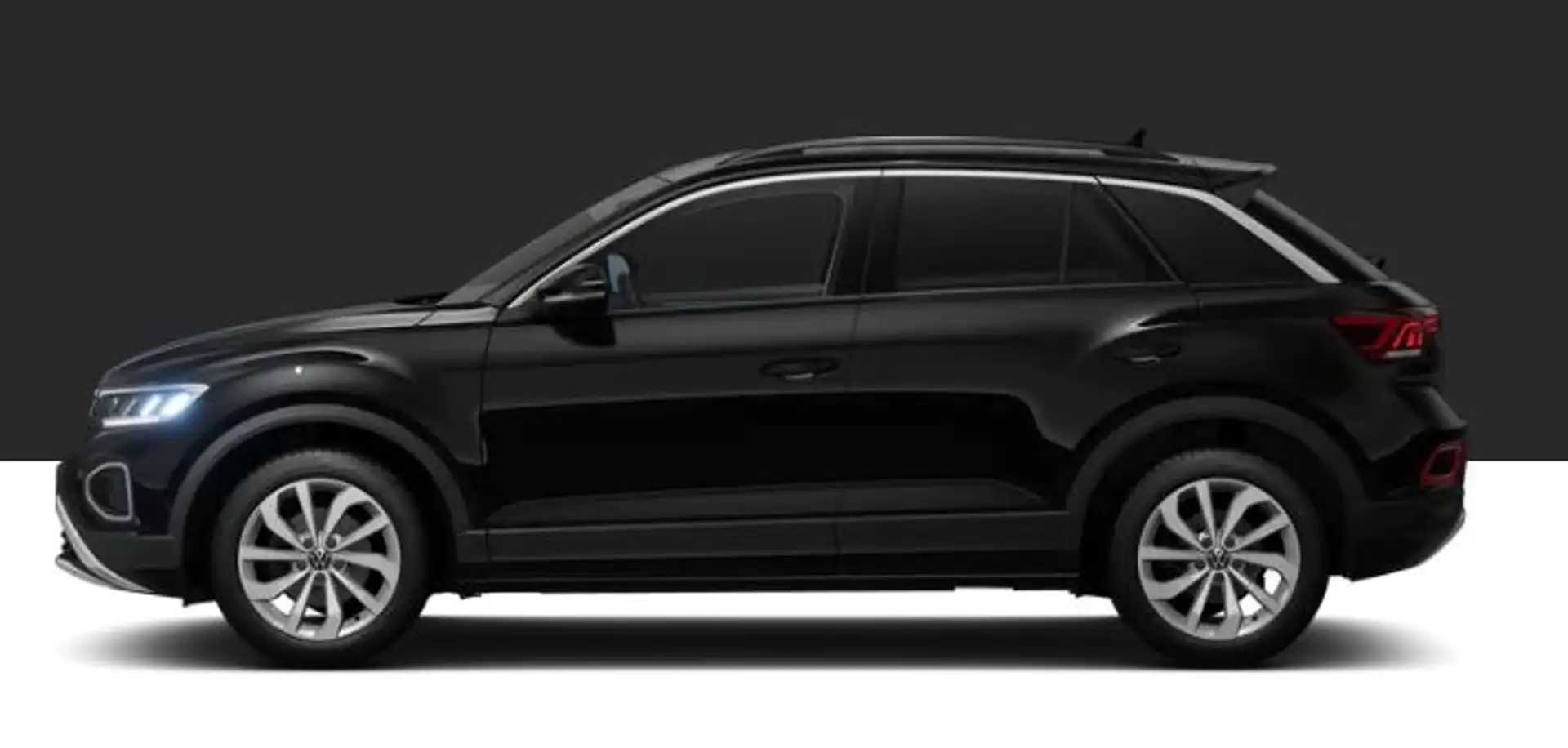 Volkswagen T-Roc 1.0 TSI Life Edition !!!Profiteer ook van 2.000 eu Zwart - 2