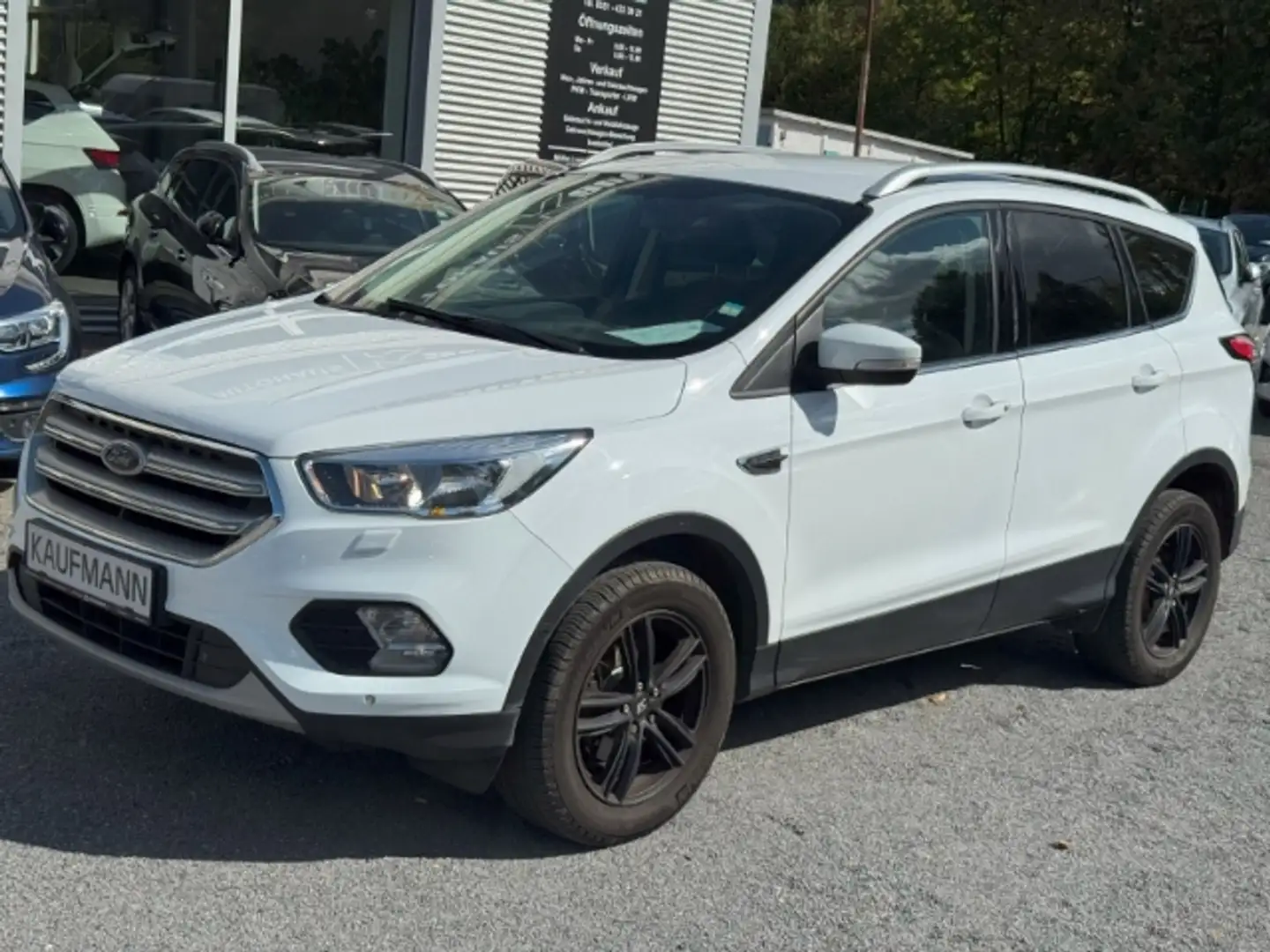 Ford Kuga Trend 1.5 EcoBoost SHZ LenkradHZG Keyless Notbrems Blanc - 1