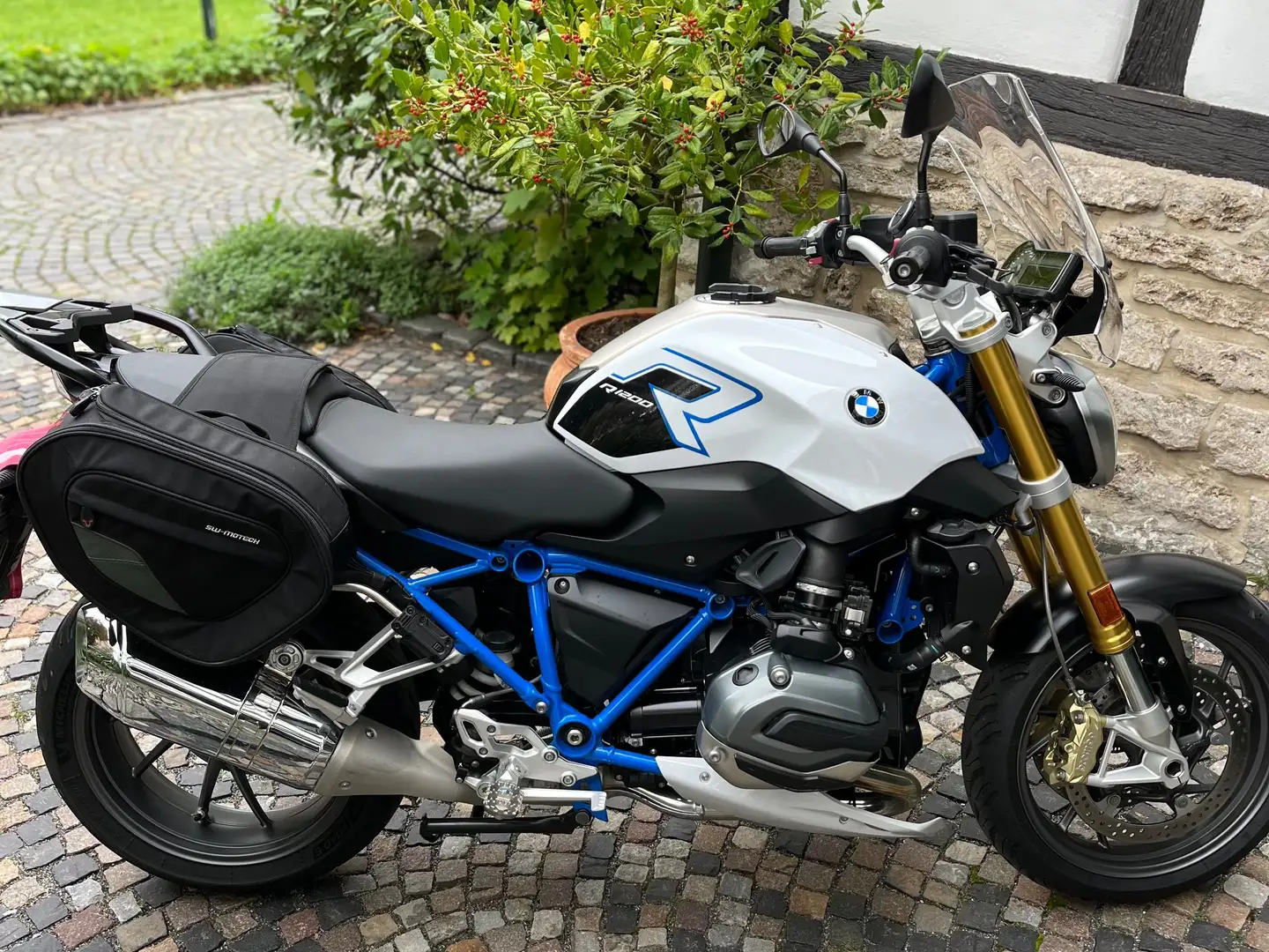 BMW R 1200 R Bleu - 2
