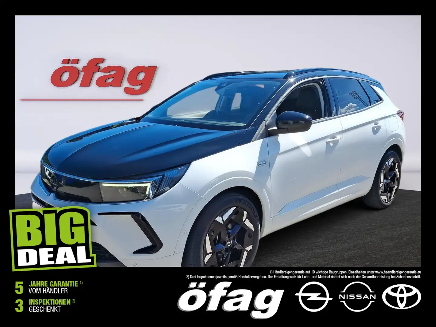 Opel Grandland GSe 1.6 Direct Inj. PHEV Allrad Aut. Wit - 1