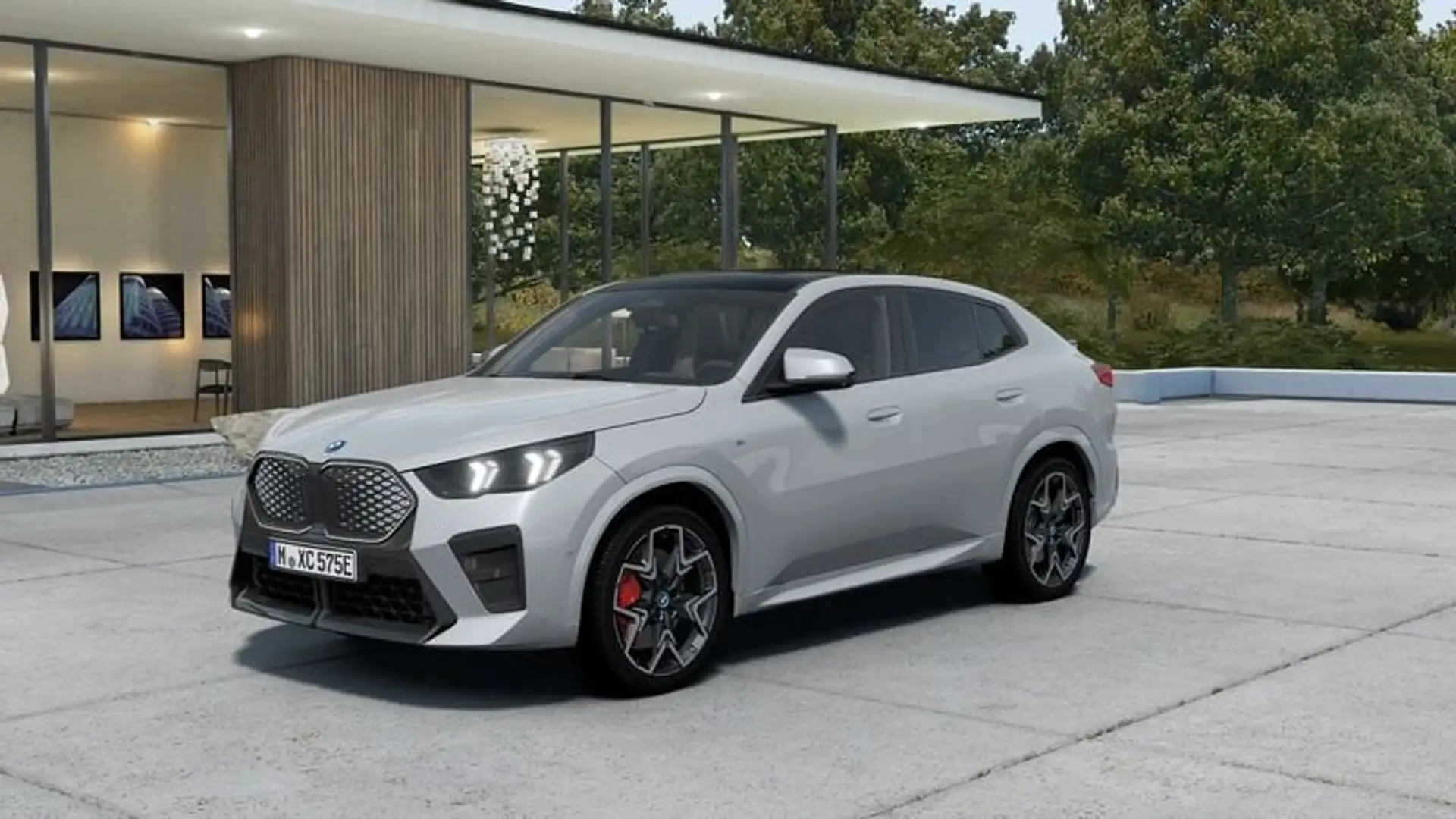 BMW iX2 xDrive 30 Msport Pro Grigio - 1