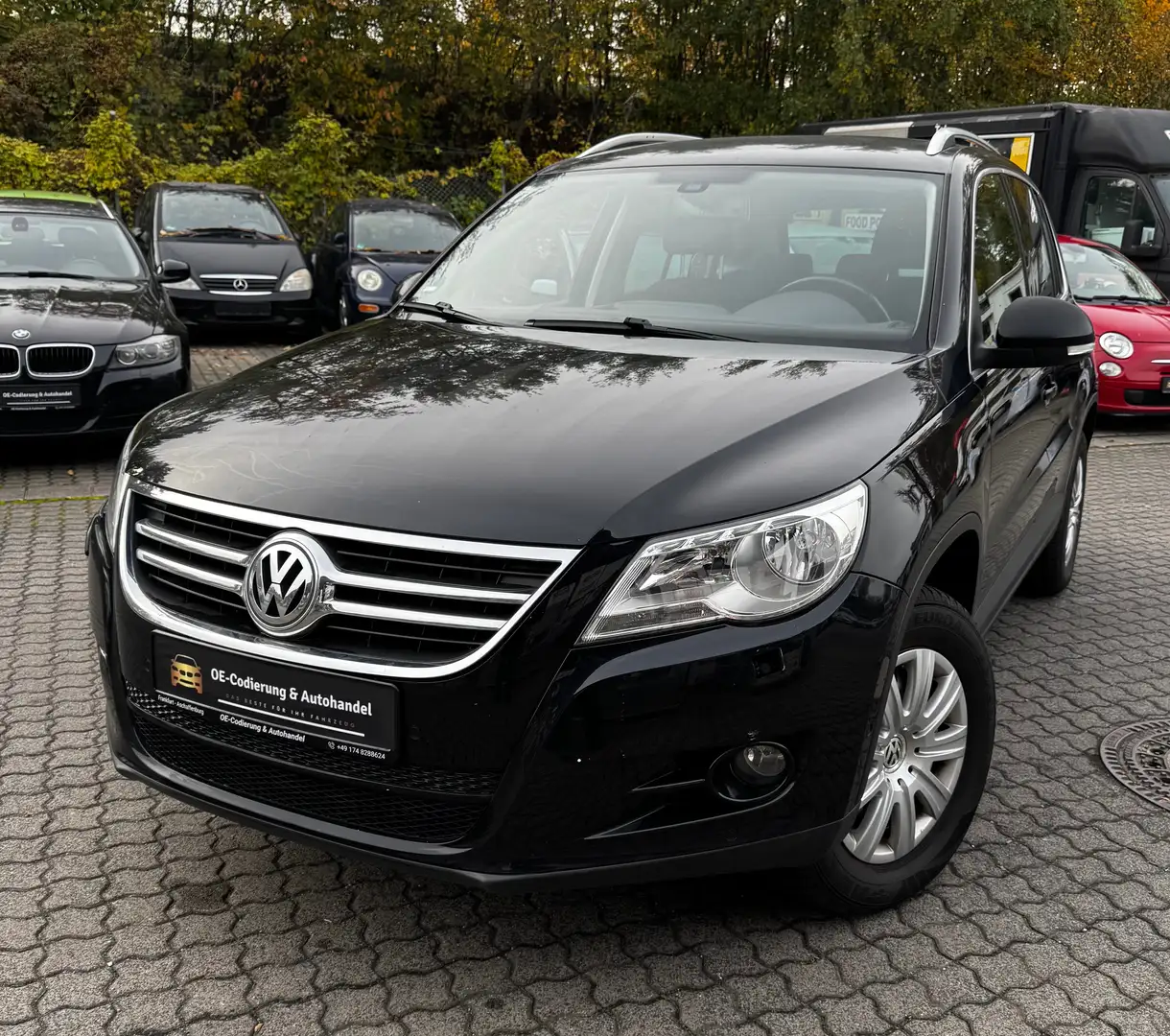 Volkswagen Tiguan Team 4Motion *TÜV2027*Klima*Allwetter*2.Hand* Schwarz - 1