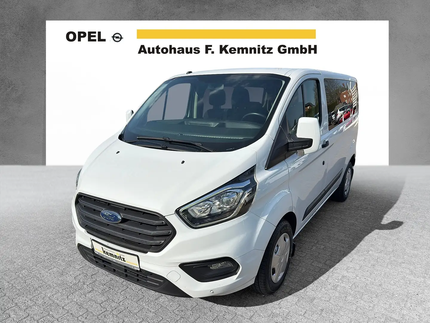 Ford Transit Custom 320 L1 Trend / 9-Sitze, PDC / Allwetter Weiß - 2
