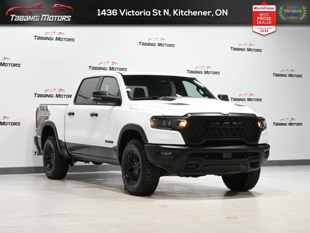 2026 RAM 1500 Rebel  No Accident Alpine Red Interior Navigation Remote Start — снимка 3