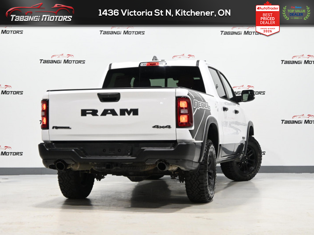 2026 RAM 1500 Rebel  No Accident Alpine Red Interior Navigation Remote Start — снимка 2