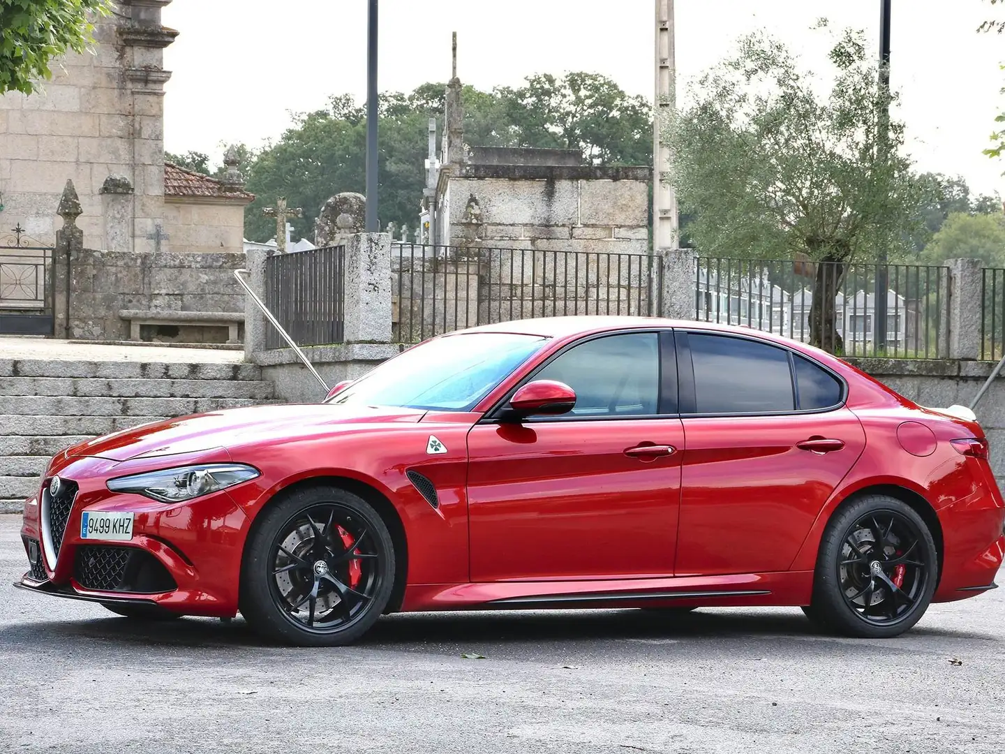 Alfa Romeo Giulia Giulia 2.9 T Quadrifoglio Aut. 510 Rojo - 2