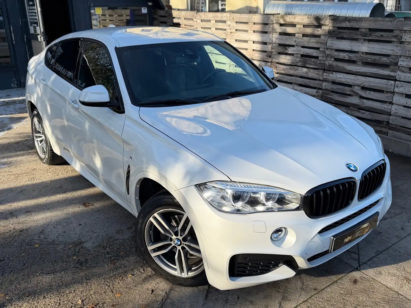 BMW X6 3.0dAS xDrive30 Pack M 1er Prop Garantie 1 an Blanc - 1