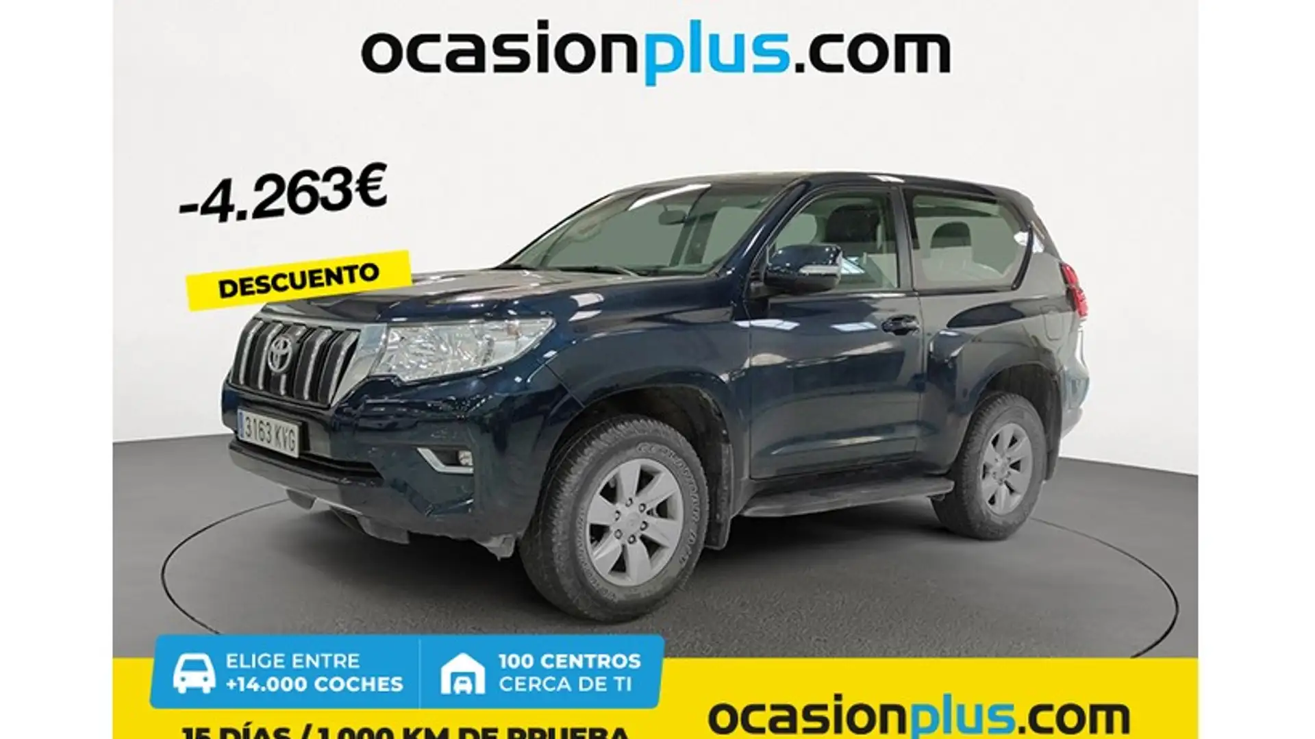 Toyota Land Cruiser D-4D VX Aut. Bleu - 1