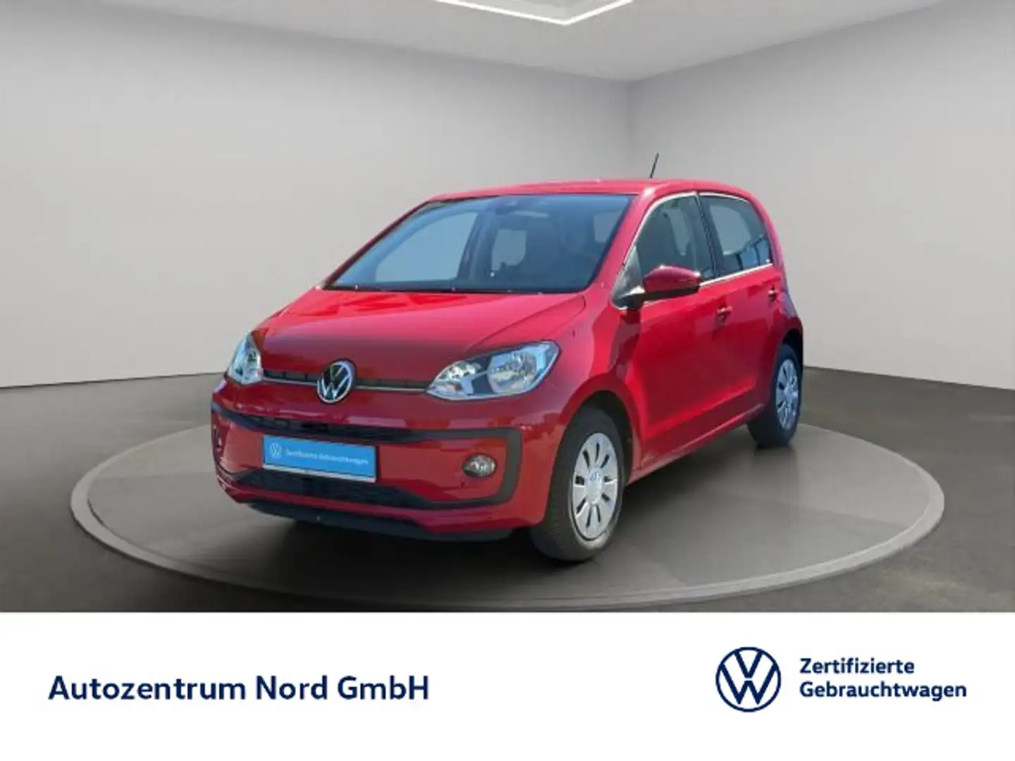 Volkswagen up! 1.0 move up! KAMERA+SITZHZG+KLIMA+DAB+ Rot - 1