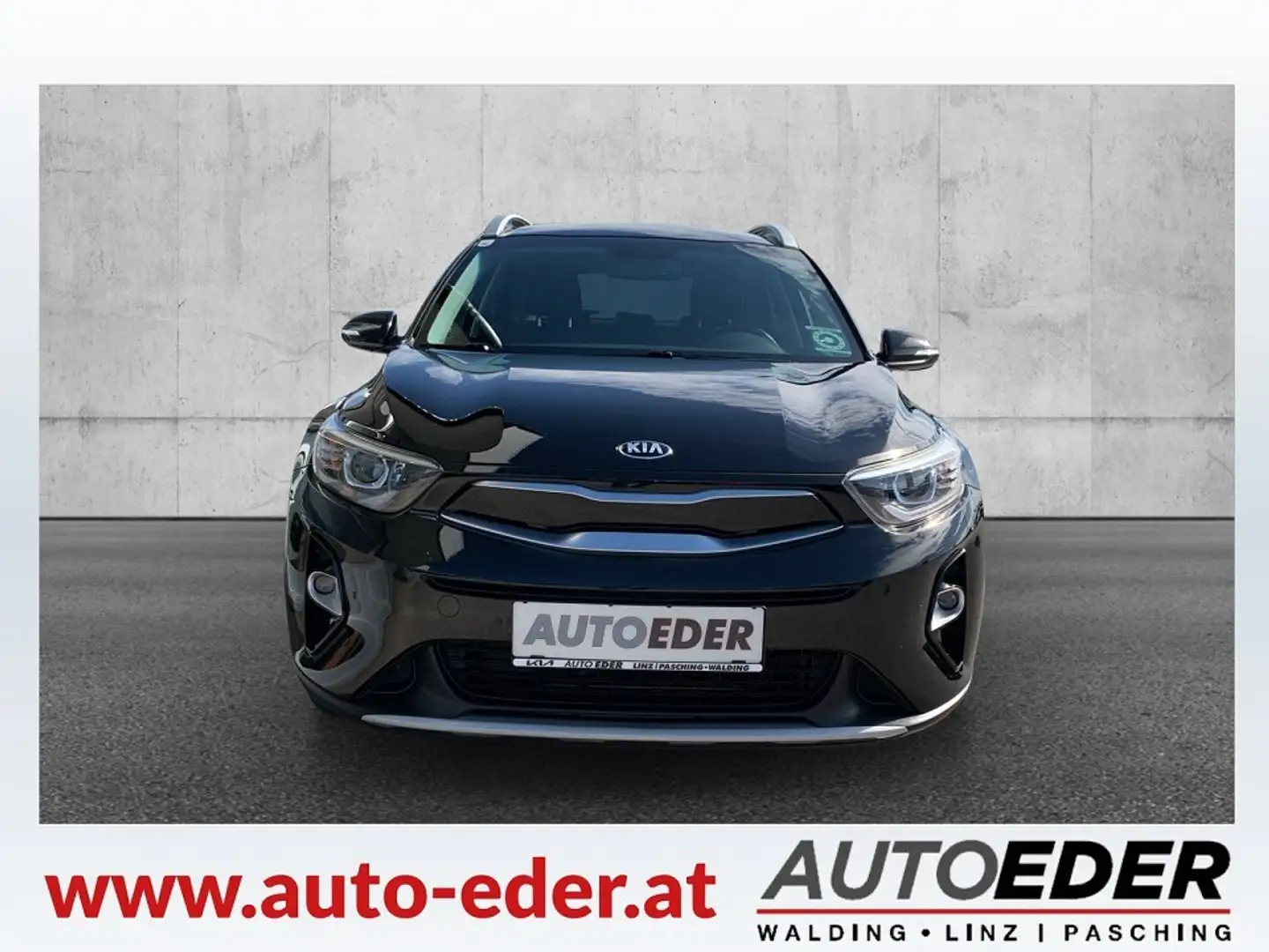 Kia Stonic 1,25 MPI ISG Silber Schwarz - 2