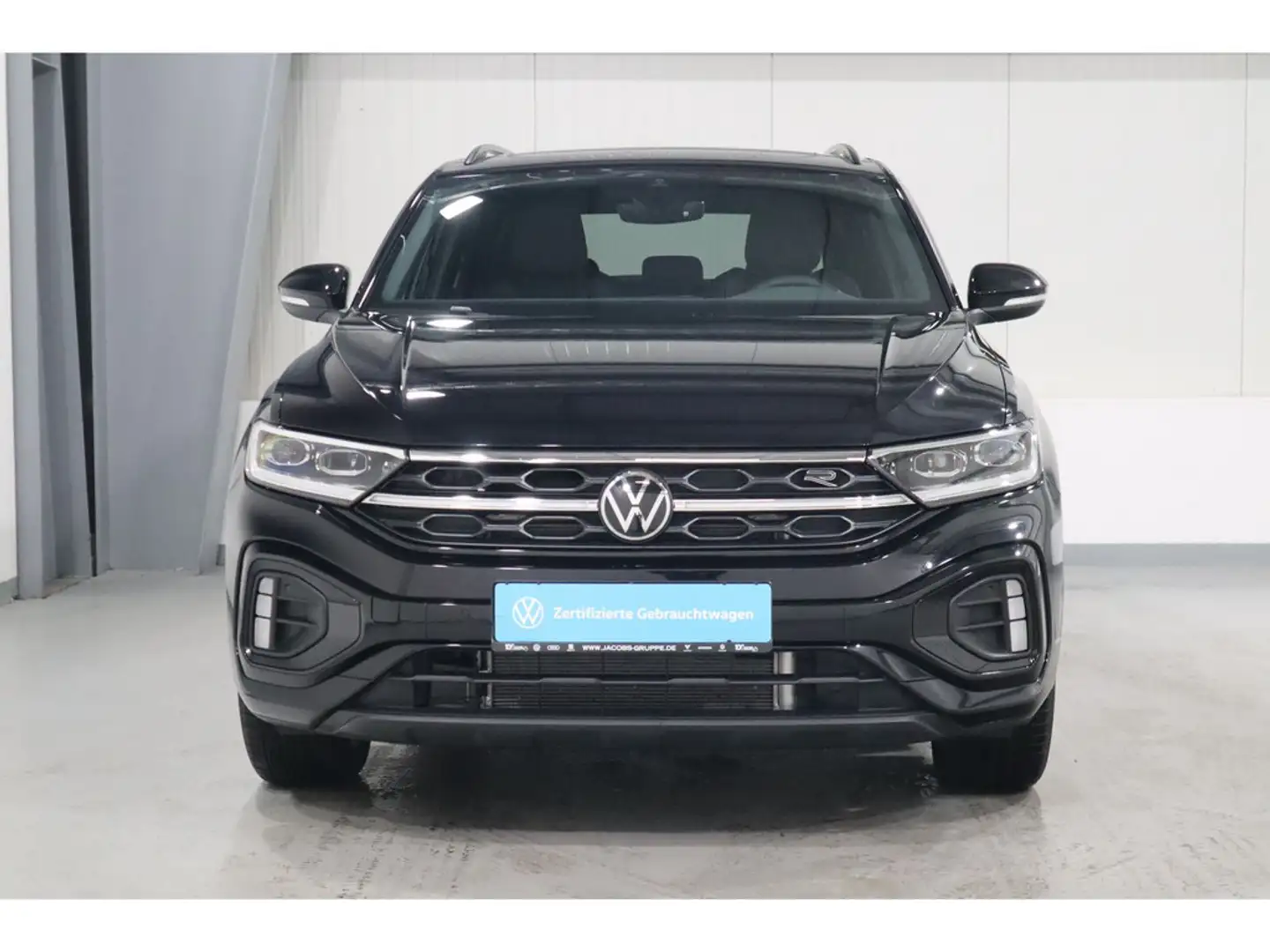 Volkswagen T-Roc 1.5 TSI R-Line Panorama*IQ.Light*Kamera * Zwart - 2