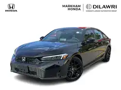 2026 Honda Civic Sport eCVT Sedan CPO | CarPlay | Backup Cam | Htd Seats + Steering | Moonroof | Honda Sense | Remote Start