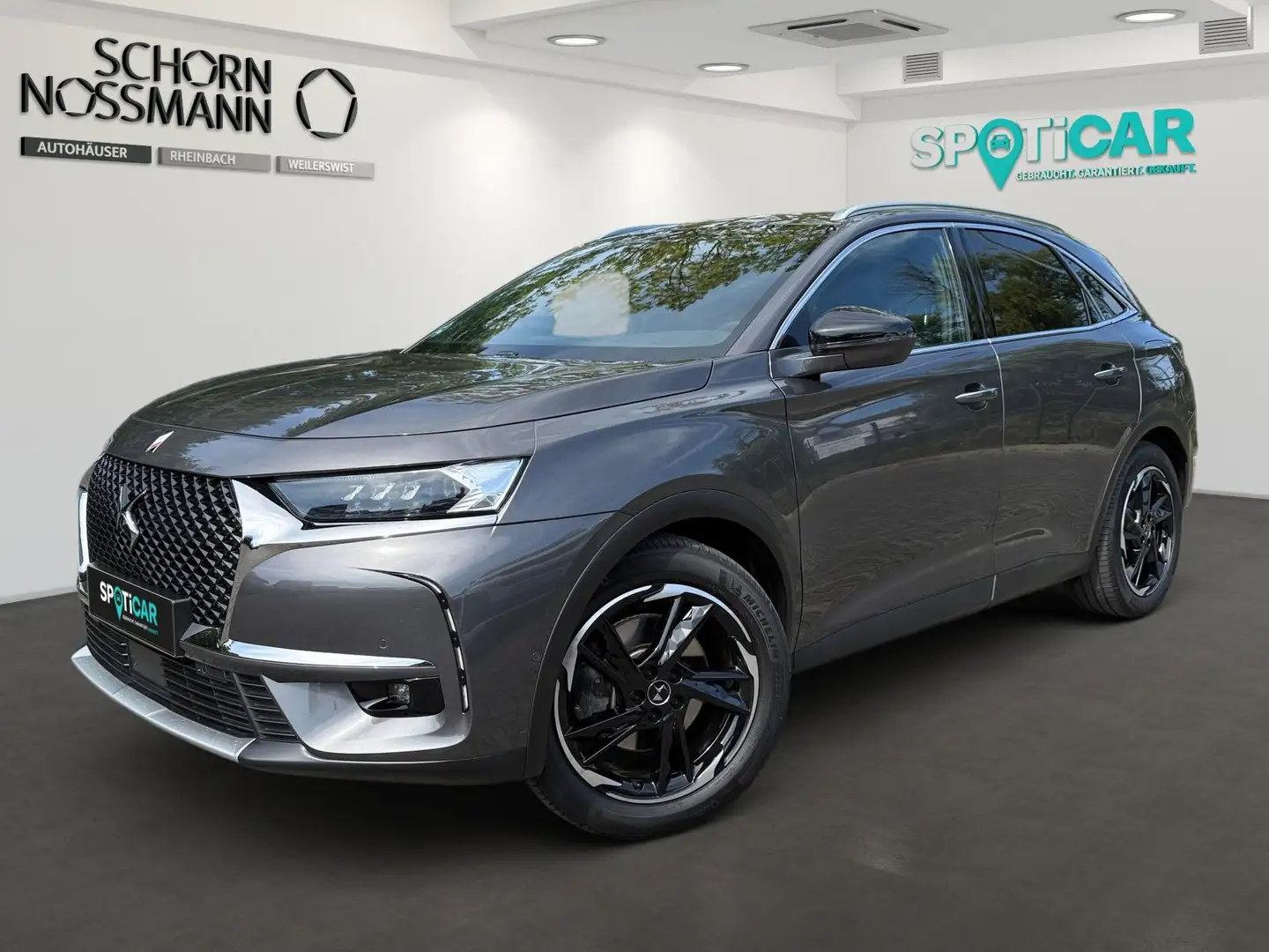DS Automobiles DS 7 Crossback DS7 CB E- TENSE 4X4 BECHIC,LEASING MÖGLICH,LEDER,R Grau - 1