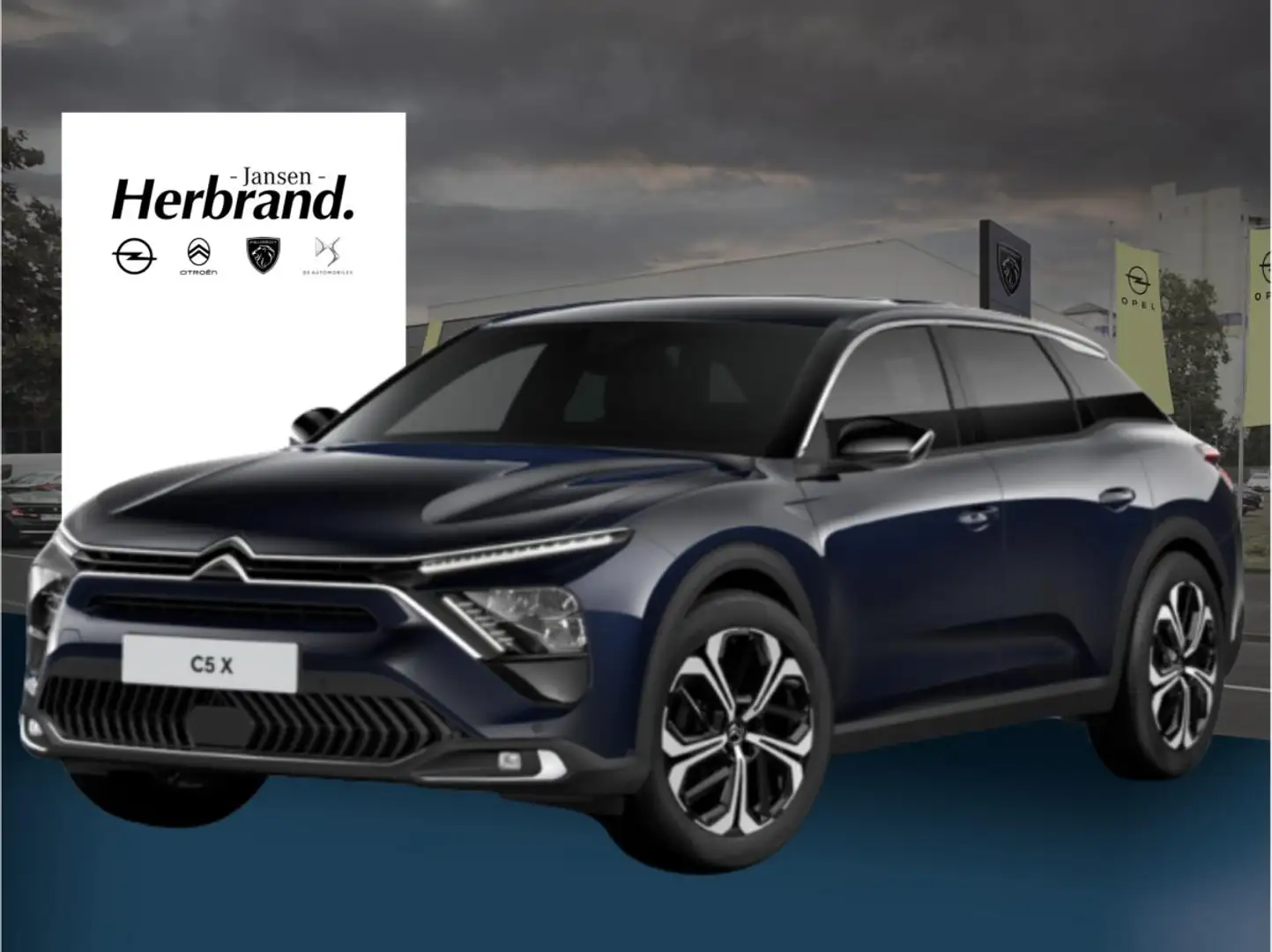 Citroen C5 X 1.2 MHEV 145 ë-DCS6 PLUS Blau - 1