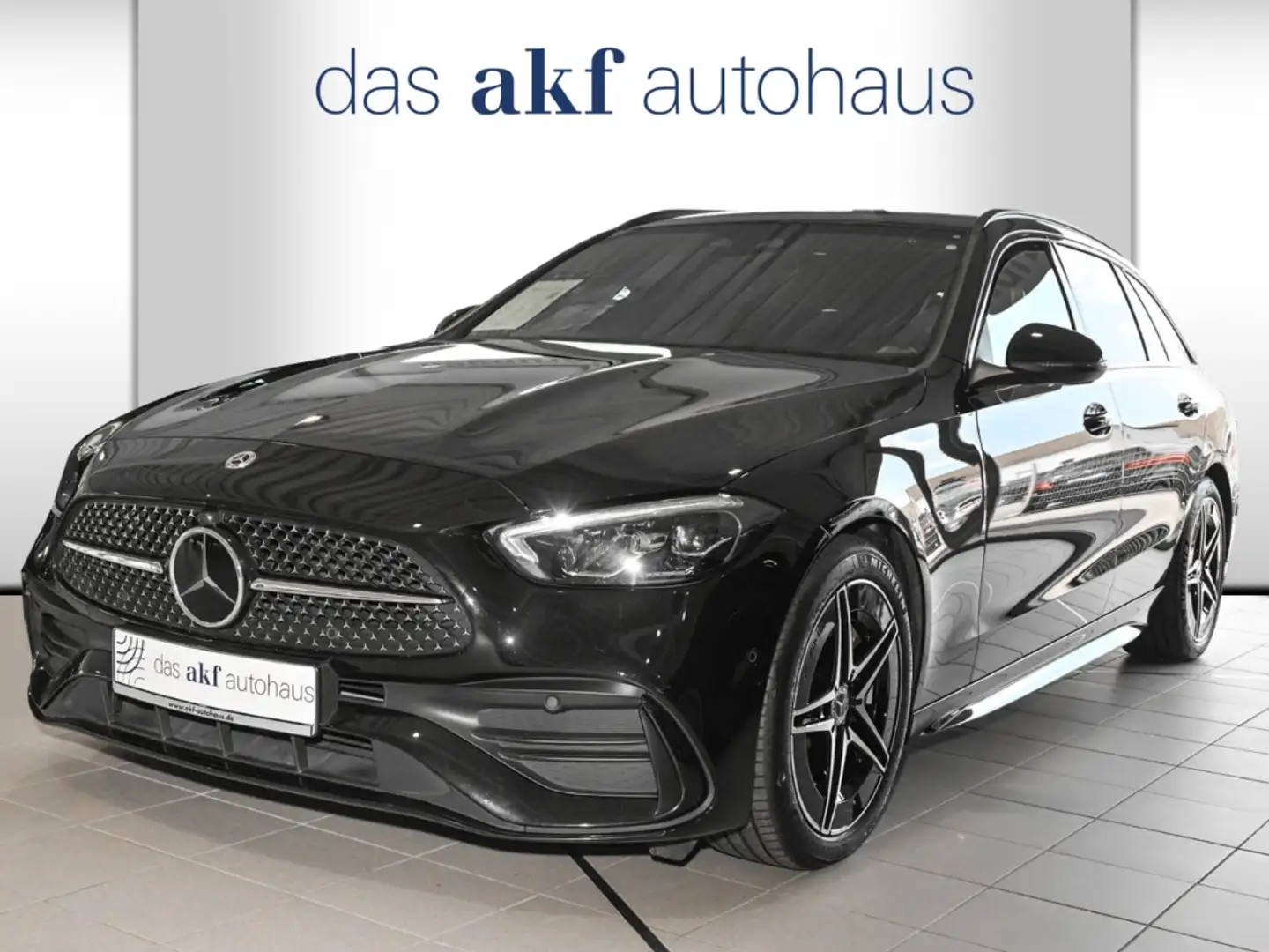 Mercedes-Benz C 180 T Aut. AMG-Line-Navi*AHK*Kamera*Night-P.*OLED Disp Noir - 1