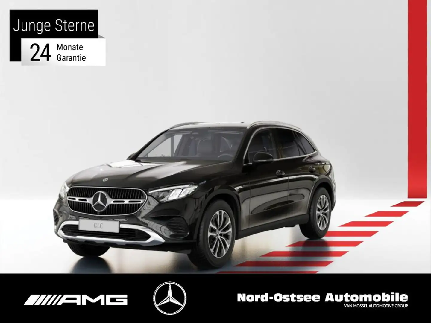 Mercedes-Benz GLC 220 d 4M AVANTGARDE ADV.+ AHK DISTR. MEMORY Schwarz - 1