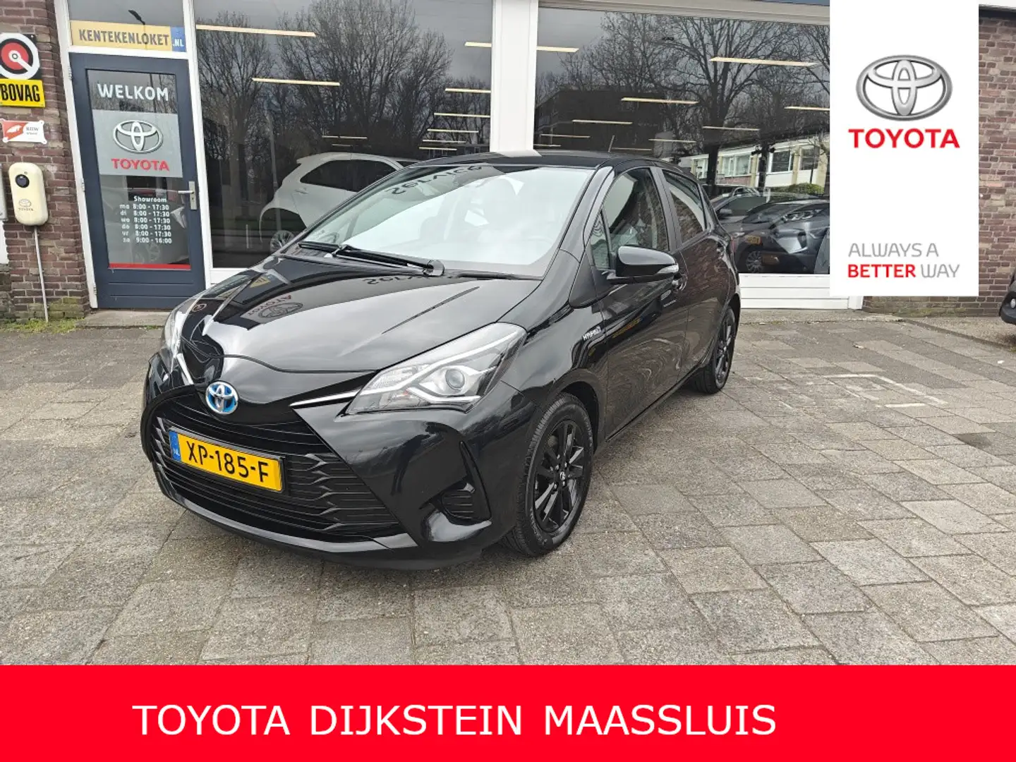 Toyota Yaris 1.5 Hyb. Active Zwart - 1