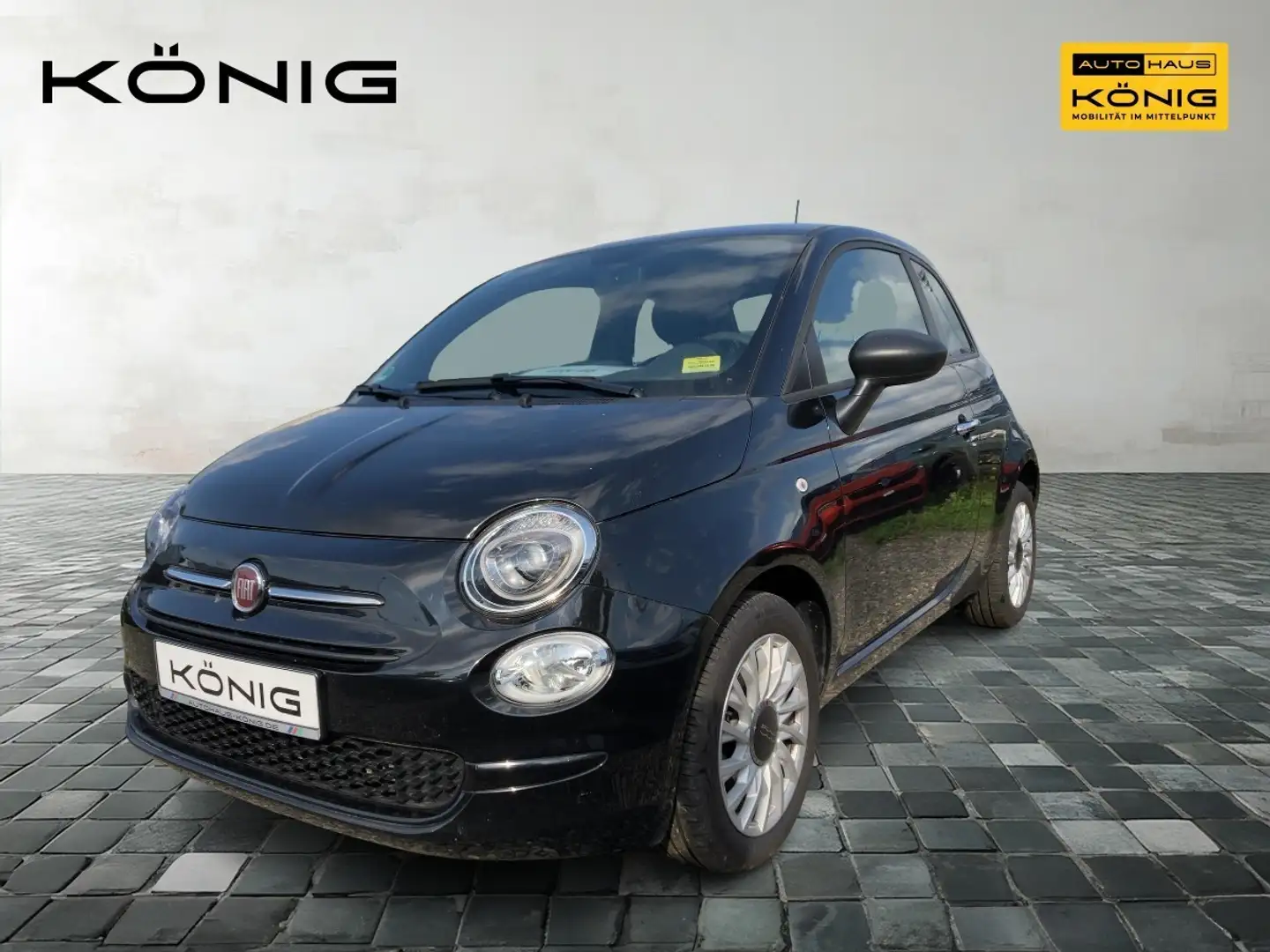 Fiat 500 Klima, CarPlay Noir - 1