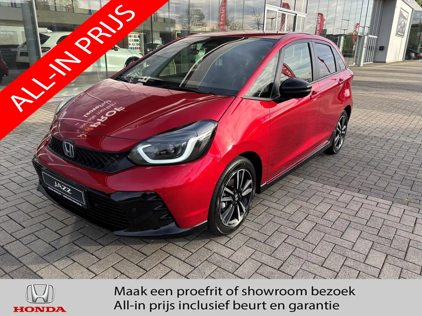 Honda Jazz 1.5 e:HEV Hybrid Advance Sport Rood - 1