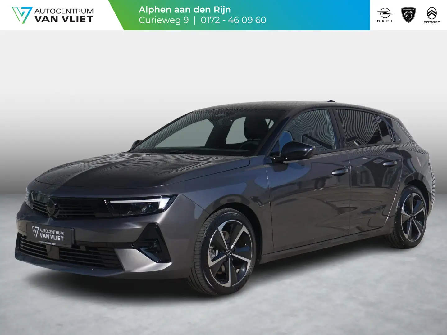 Opel Astra 1.2 Turbo Hybrid GS Grijs - 1