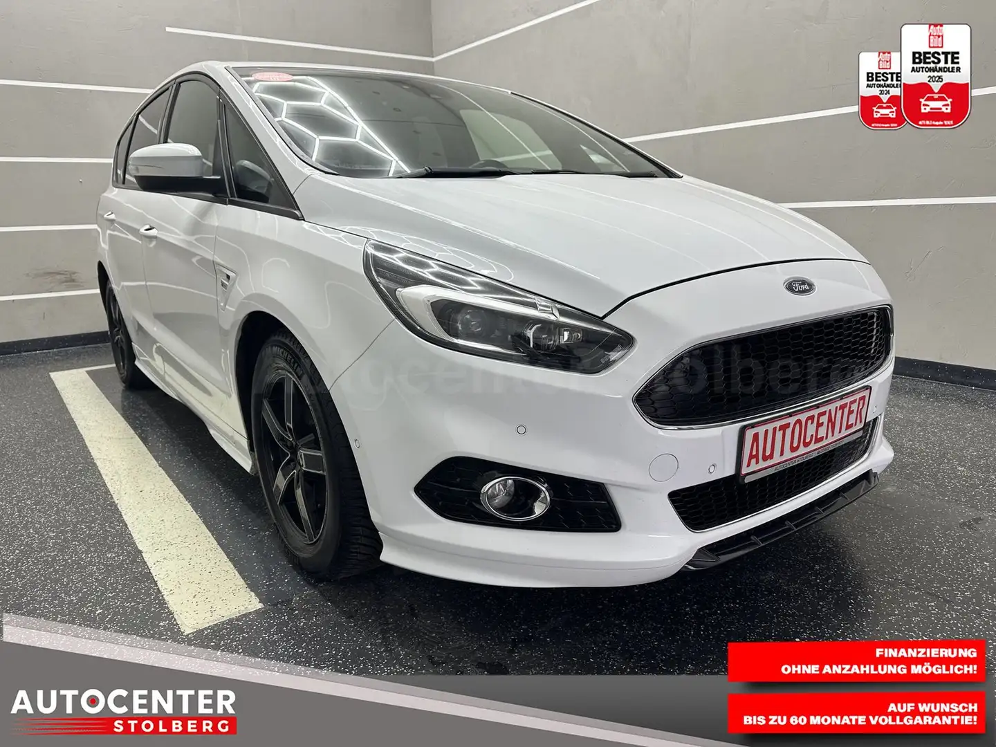 Ford S-Max S-MAX ST-Line "NAVI-CAM-SITZH-MULTI-ALU-TEMPO" Weiß - 2