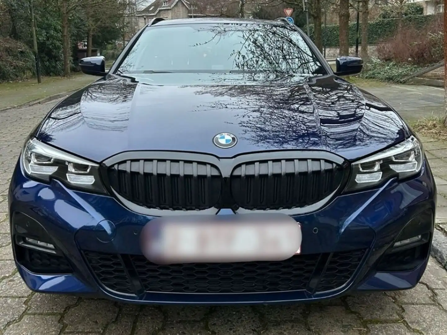 BMW 330 330e 292 ch BVA8 M Sport plava - 1