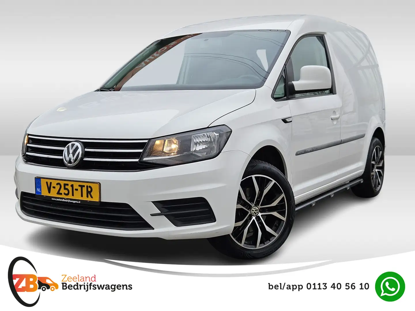 Volkswagen Caddy 1.0 TSI Benzine | MARGE | Sidebars | 17'' Sportvel Wit - 1