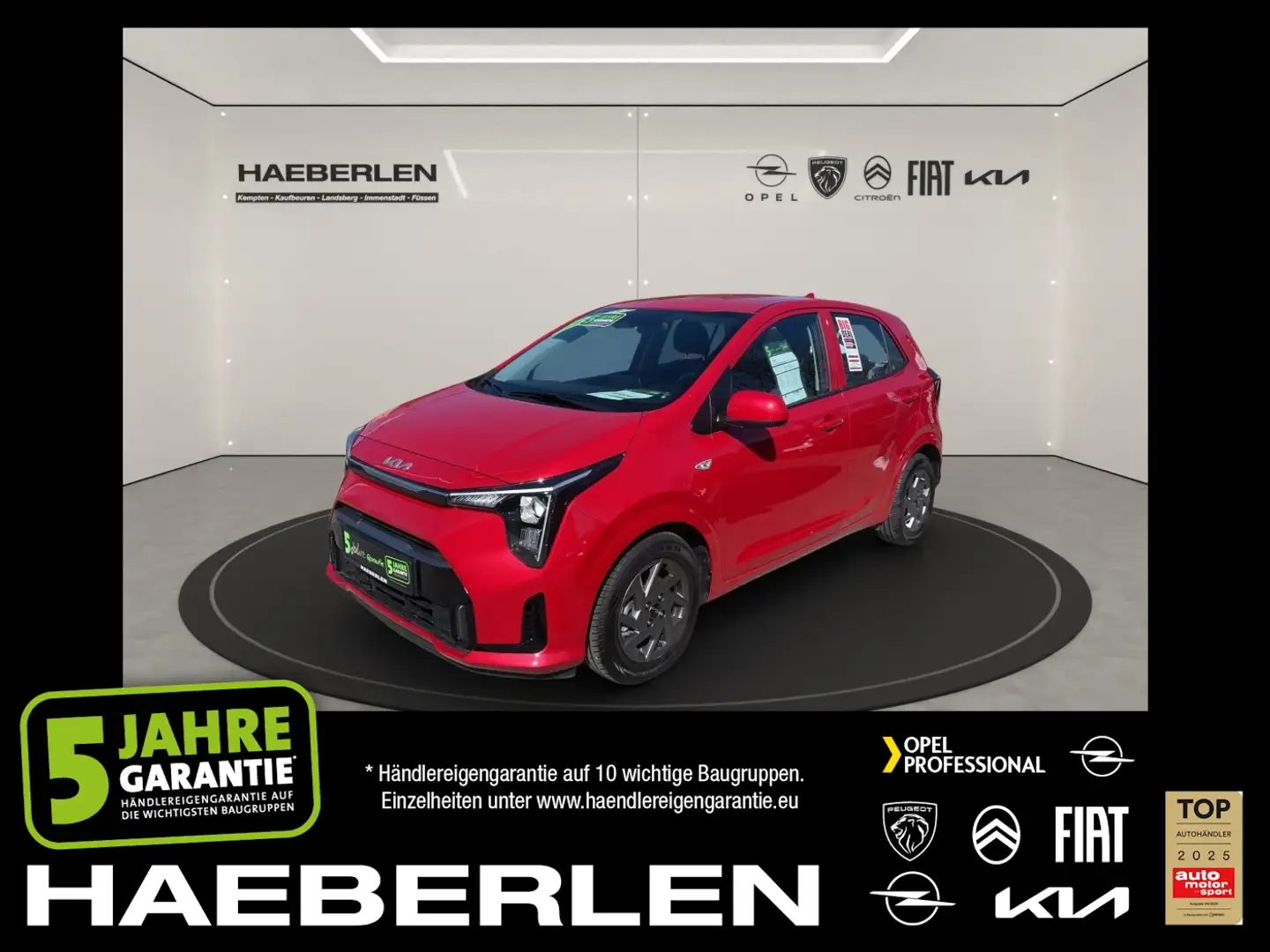 Kia Picanto 1.0 Vision neues Modell Sitzheiz+CarPlay Rouge - 1