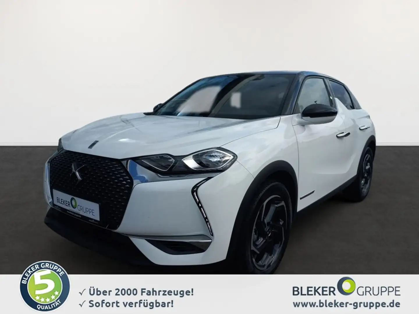 DS Automobiles DS 3 Crossback E-Tense 136 Toits de Paris Weiß - 1