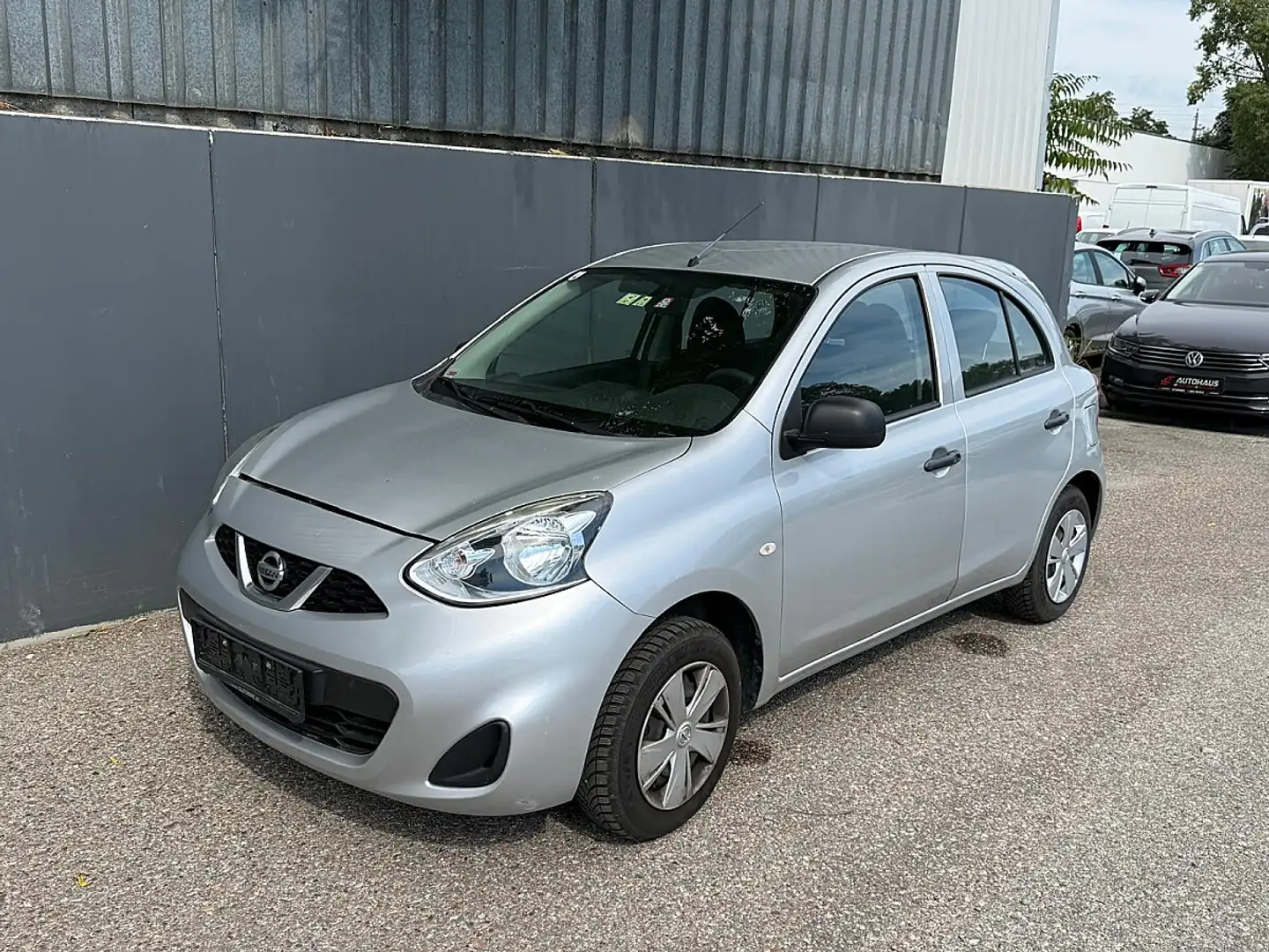 Nissan Micra 1,2 Visia | PICKERL BIS 02/2027 | Grau - 1