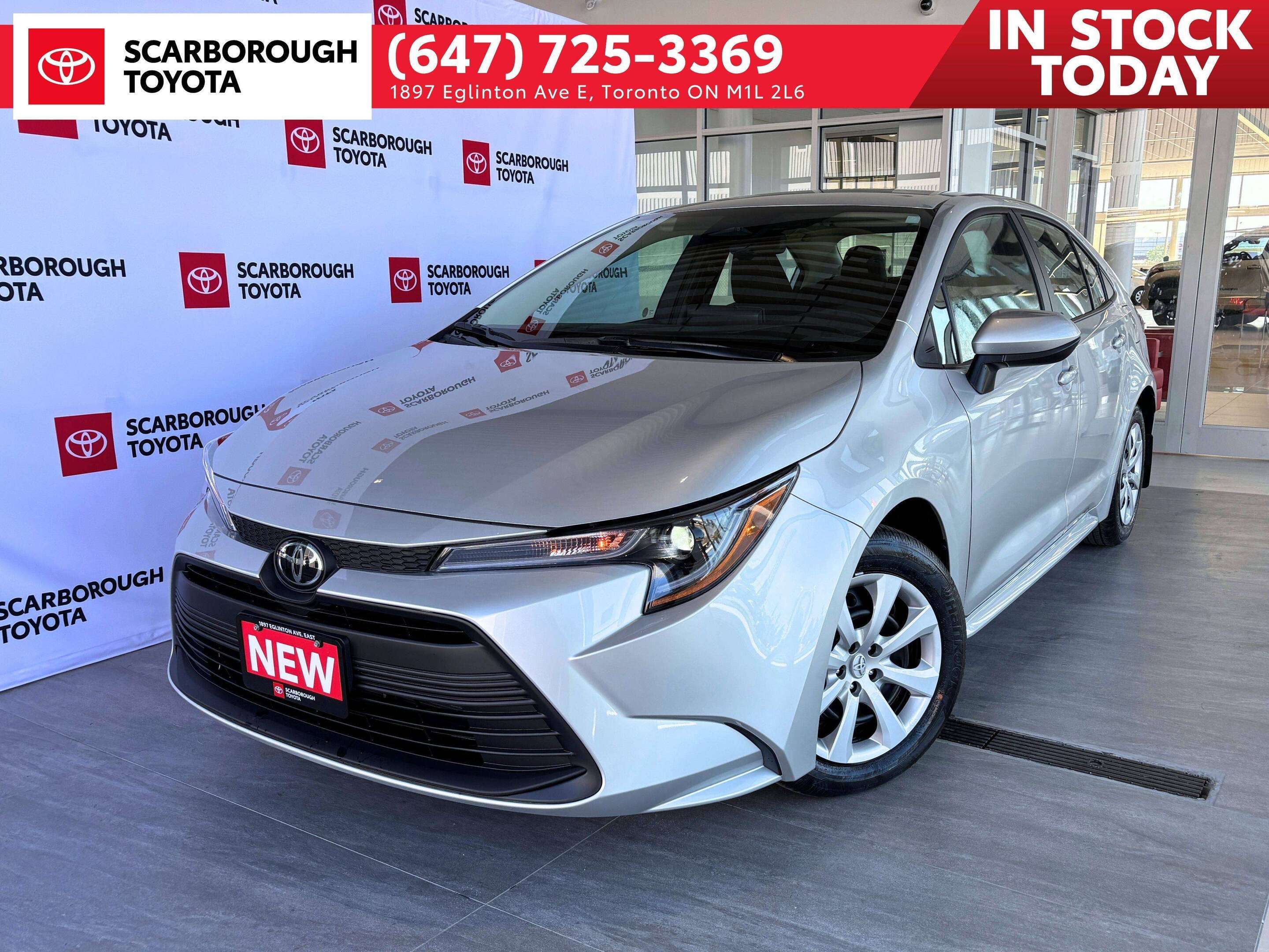 Silver 2026 Toyota Corolla Sedan Front-Wheel Drive Automatic